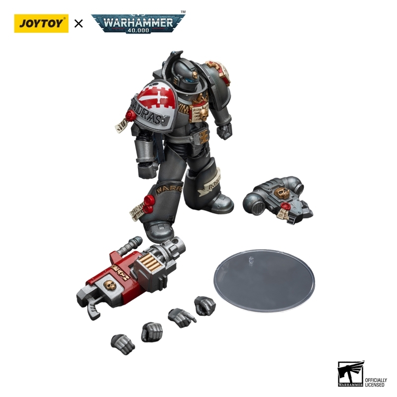 [New in December 2023] JOYTOY Warhammer 40K Grey Knights Strike Squad Grey Knight with Psycannon