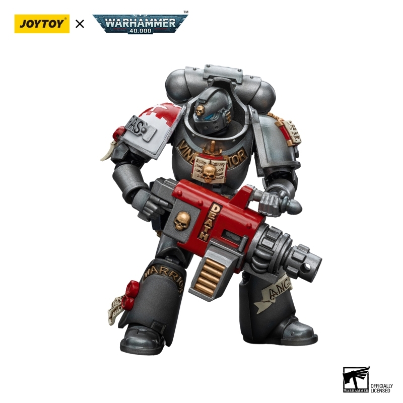 [New in December 2023] JOYTOY Warhammer 40K Grey Knights Strike Squad Grey Knight with Psycannon