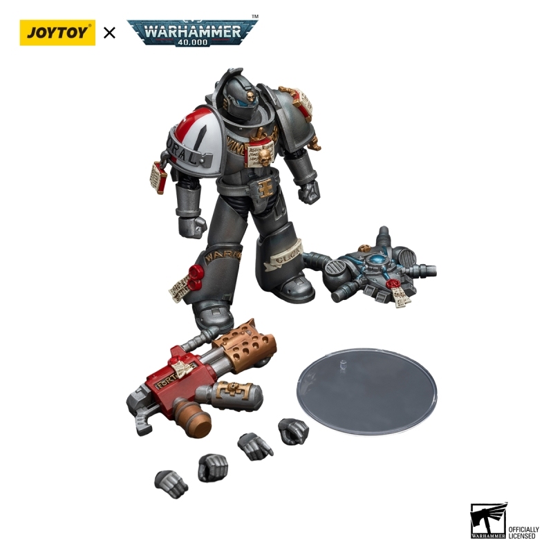 [New in December 2023] JOYTOY Warhammer 40K Grey Knights Interceptor Squad Interceptor with Incinerator
