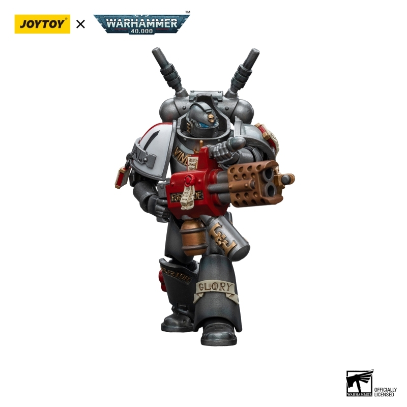 [New in December 2023] JOYTOY Warhammer 40K Grey Knights Interceptor Squad Interceptor with Incinerator