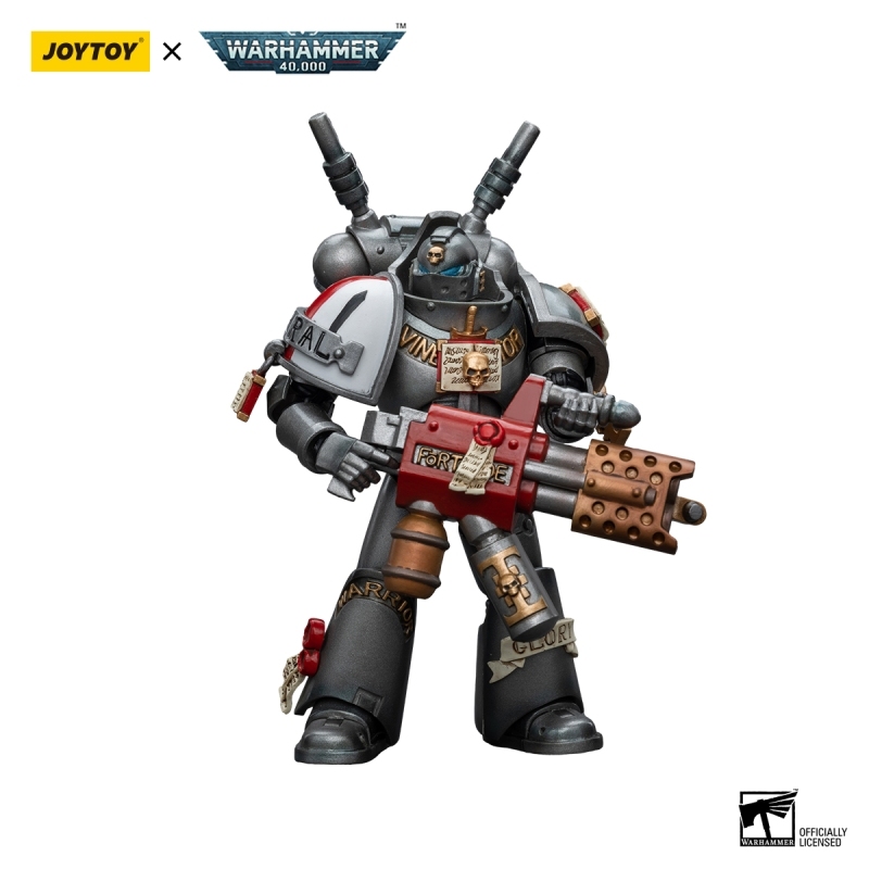 [New in December 2023] JOYTOY Warhammer 40K Grey Knights Interceptor Squad Interceptor with Incinerator