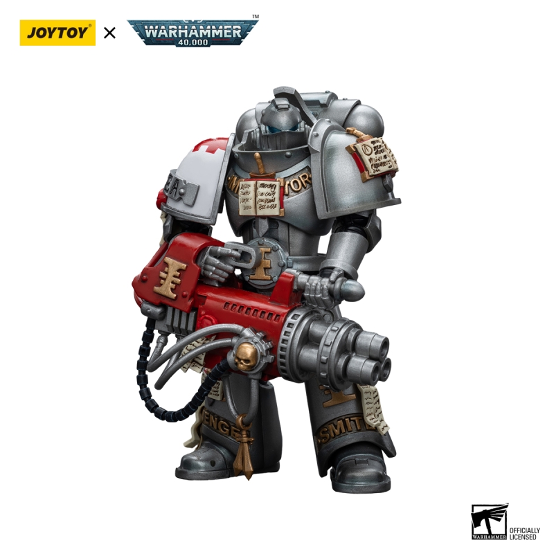JOYTOY Warhammer 40K Grey Knights Strike Squad Grey Knight with Psilencer action figure