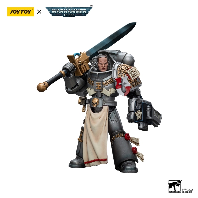 [New in December 2023] JOYTOY Warhammer 40K Grey Knights Strike Squad Justicar
