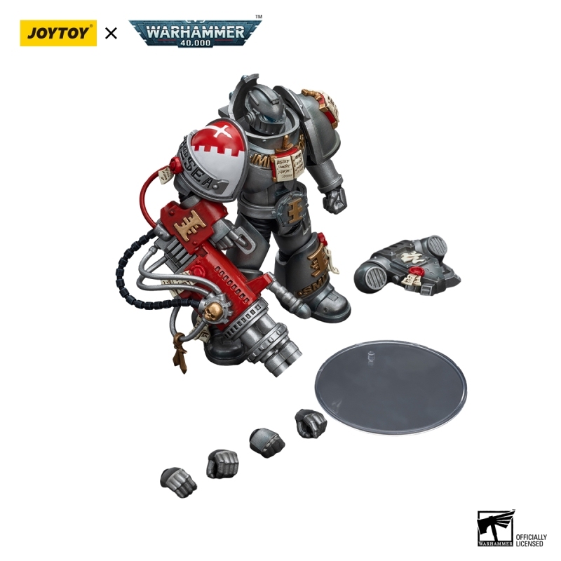 [New in December 2023] JOYTOY Warhammer 40K Grey Knights Strike Squad Grey Knight with Psilencer
