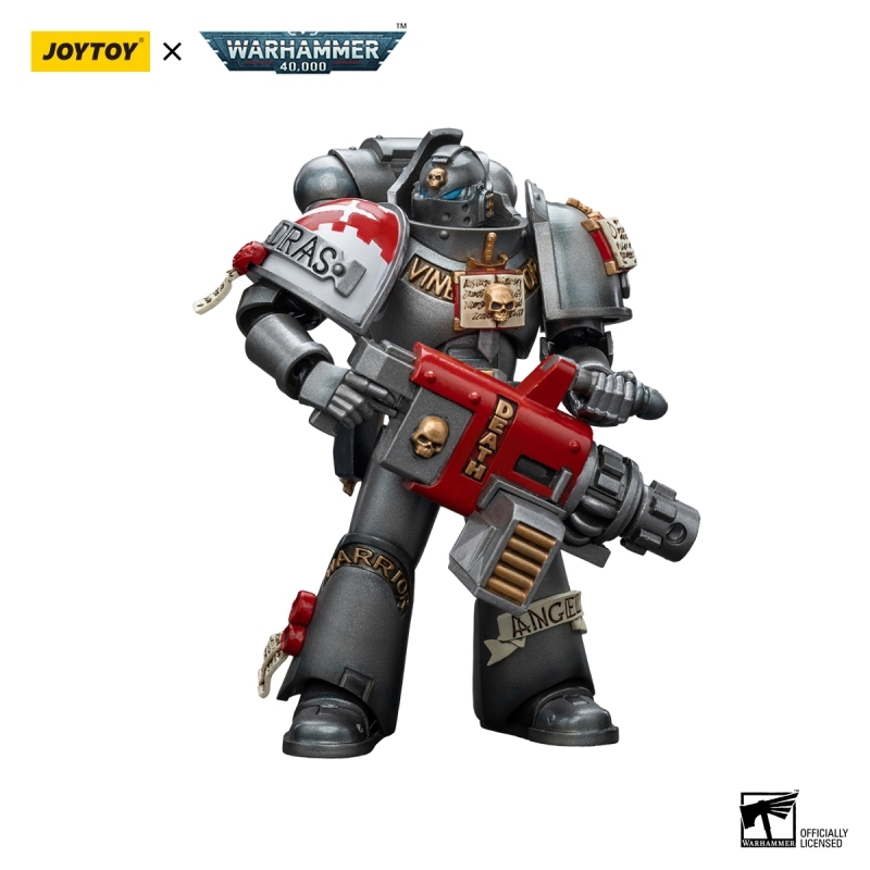 [New in December 2023] JOYTOY Warhammer 40K Grey Knights Strike Squad Grey Knight with Psycannon