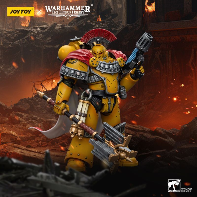 [New in December 2023] JOYTOY Warhammer The Horus Heresy Imperial Fists Legion Chaplain Consul