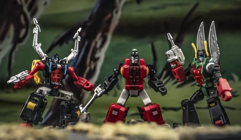 [In stock] Newage NA H10B H11B H12B Insecticon Shattered Glass Ver. Set of 3