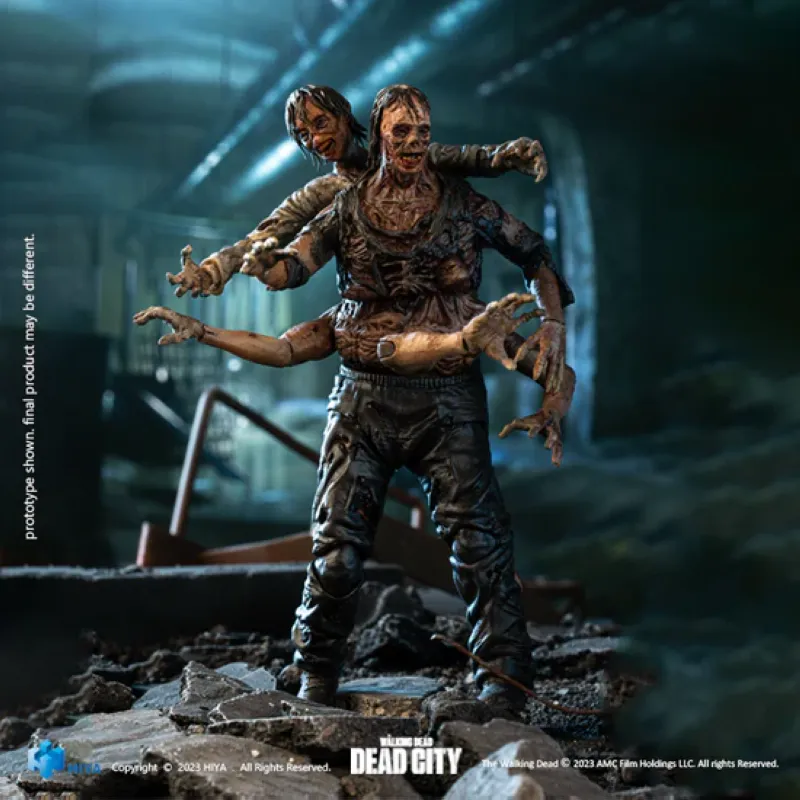 HIYA Exquisite Mini Series The Walking Dead Dead City Walker