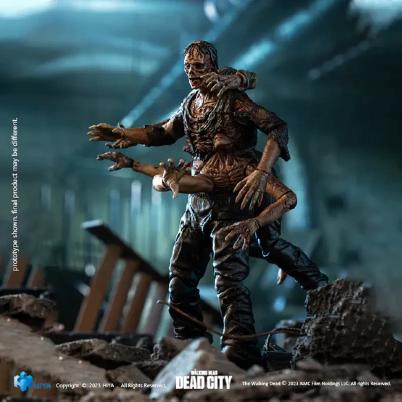 [Pre-sale] HIYA Exquisite Mini Series The Walking Dead Dead City Walker King Action Figure