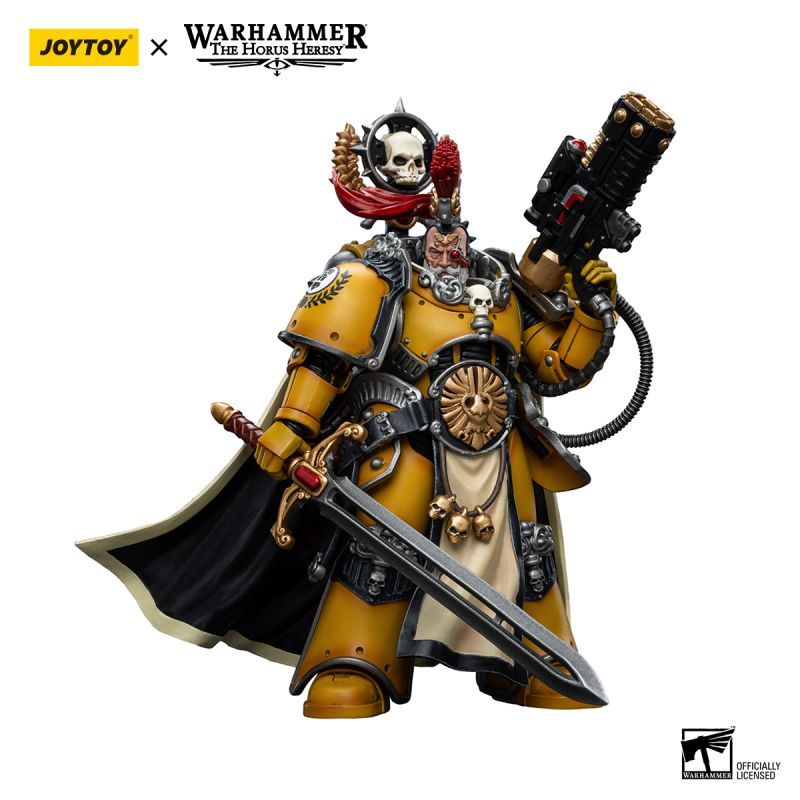 [New in March 2024] JOYTOY Warhammer The Horus Heresy Imperial Fists Legion Praetor with Power Sword
