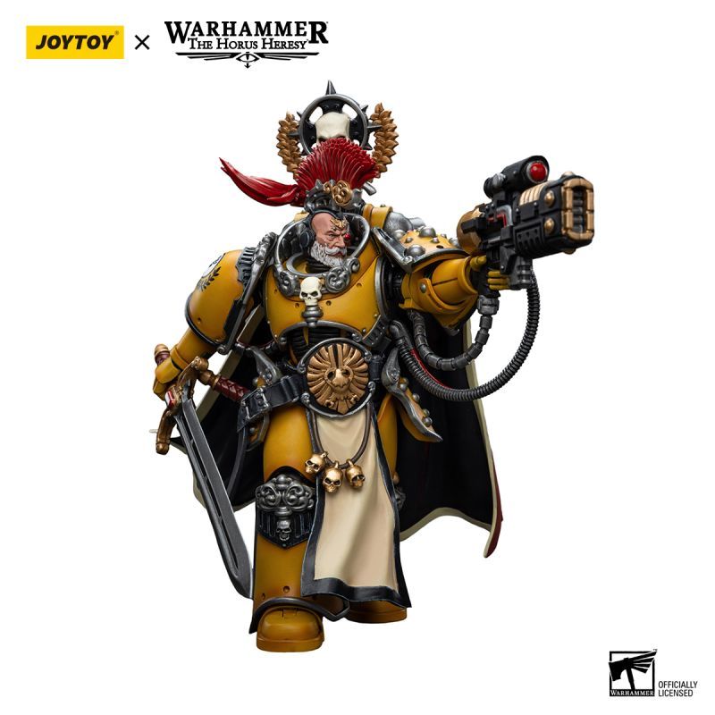 [New in March 2024] JOYTOY Warhammer The Horus Heresy Imperial Fists Legion Praetor with Power Sword