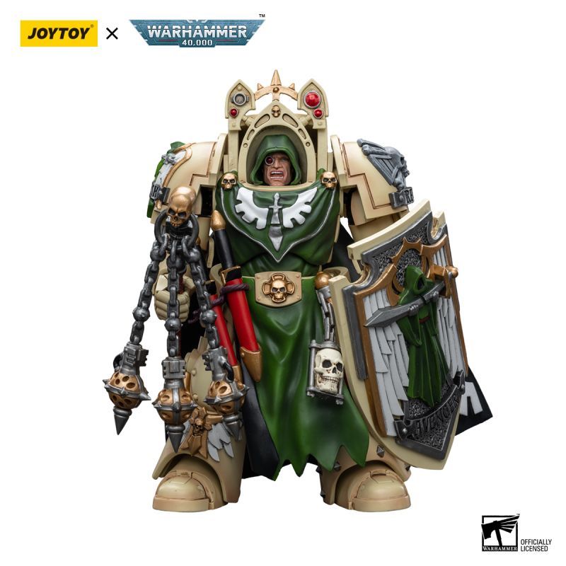 [In stock] JOYTOY Warhammer 40K Dark Angels Deathwing Knight Master with Flail of the Unforgiven