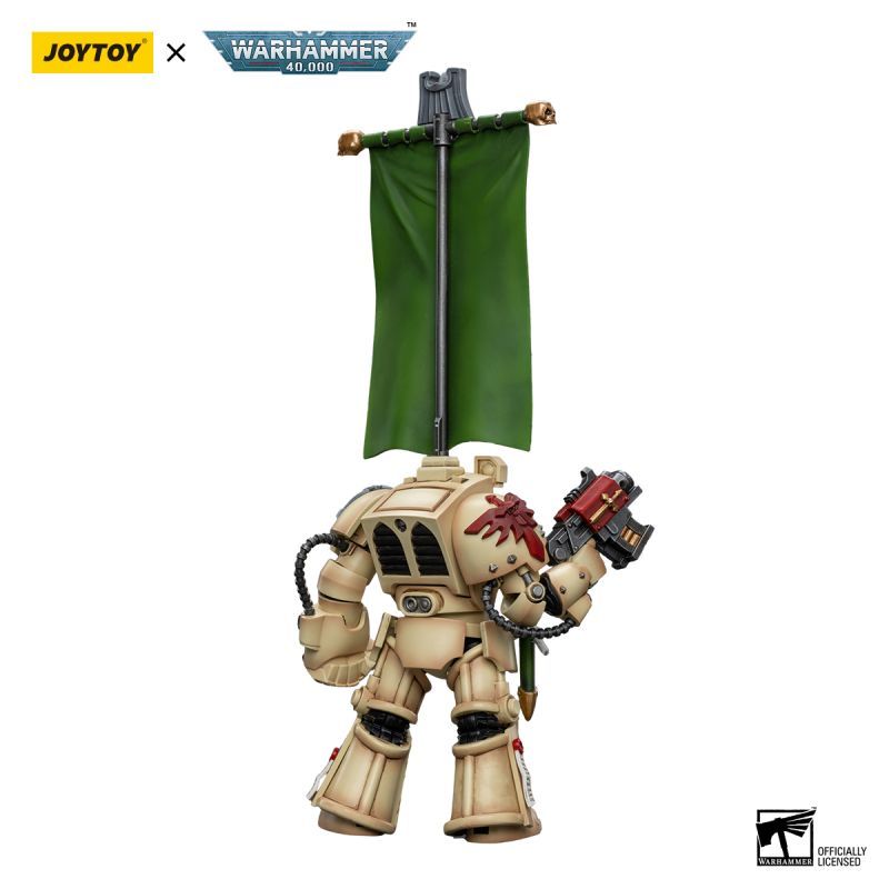[New in March 2024] JOYTOY Warhammer 40K Dark Angels Deathwing Ancient with Company Banner