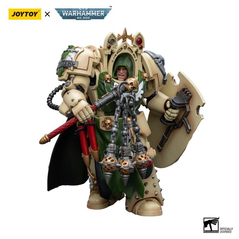 [In stock] JOYTOY Warhammer 40K Dark Angels Deathwing Knight Master with Flail of the Unforgiven