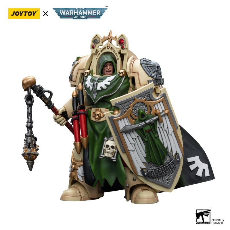 [In stock] JOYTOY Warhammer 40K Dark Angels Deathwing Knight Master with Flail of the Unforgiven