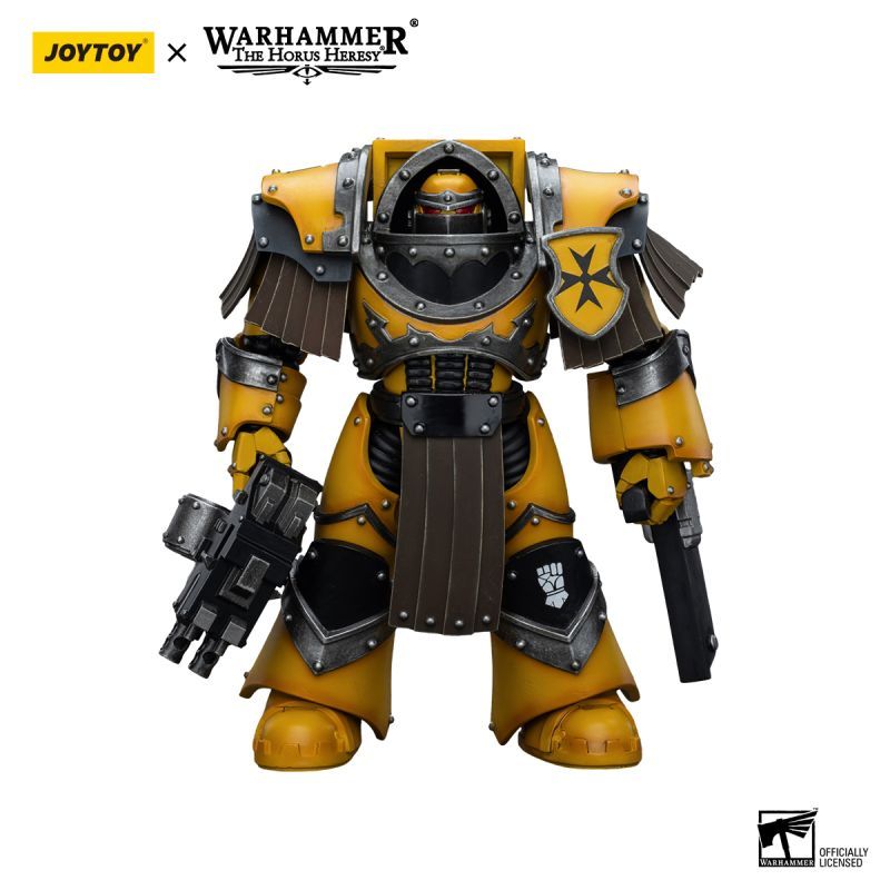 [Pre-sale] JOYTOY Warhammer "The Horus Heresy" Imperial Fists Legion Cataphractii Terminator Squad Legion Cataphractii with Chainfist