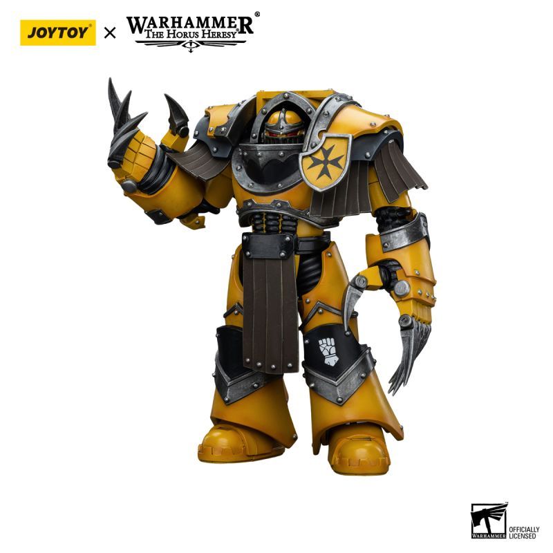 [Pre-sale] JOYTOY Warhammer "The Horus Heresy" Imperial Fists Legion Cataphractii Terminator Squad Legion Cataphractii with Lightning Claws