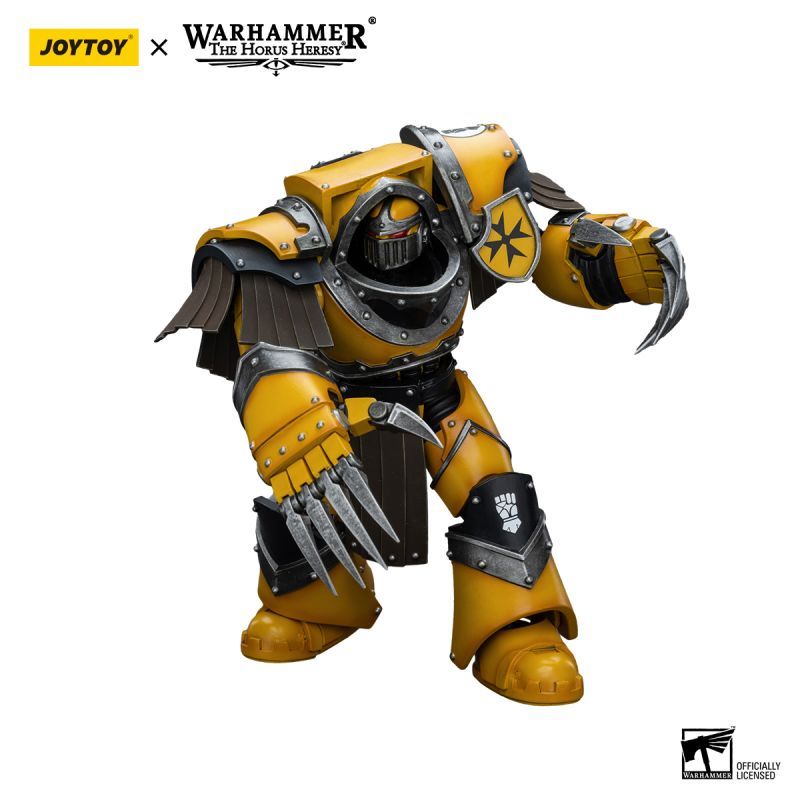 [Pre-sale] JOYTOY Warhammer "The Horus Heresy" Imperial Fists Legion Cataphractii Terminator Squad Legion Cataphractii with Lightning Claws