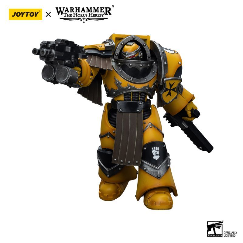 [Pre-sale] JOYTOY Warhammer "The Horus Heresy" Imperial Fists Legion Cataphractii Terminator Squad Legion Cataphractii with Chainfist