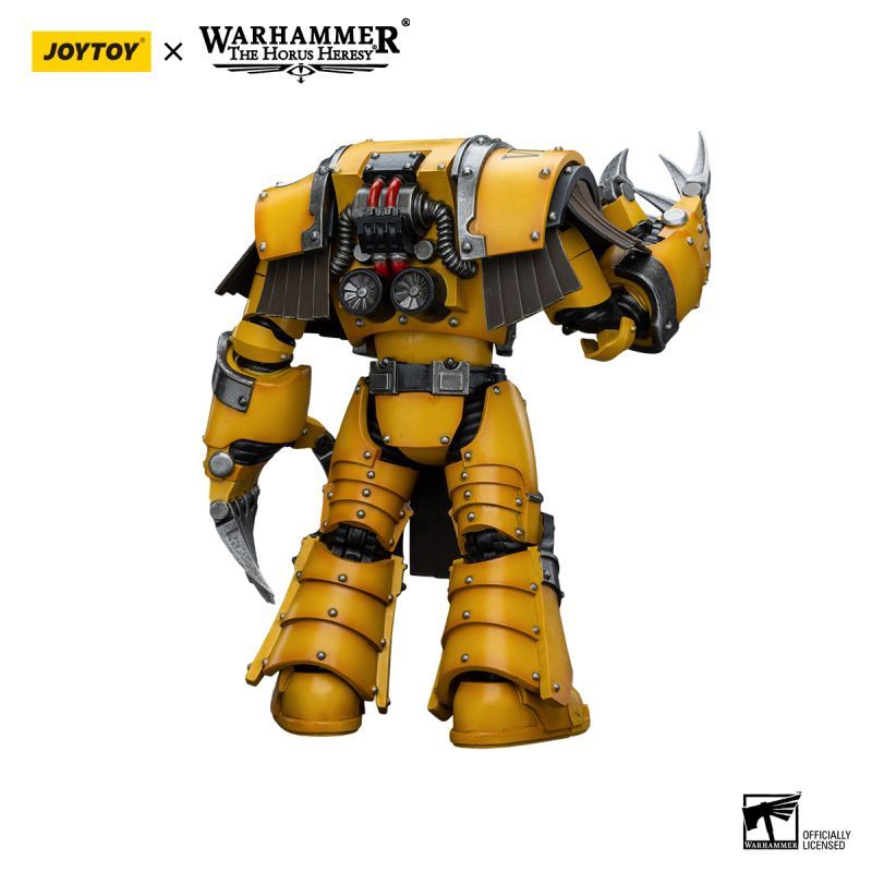[Pre-sale] JOYTOY Warhammer "The Horus Heresy" Imperial Fists Legion Cataphractii Terminator Squad Legion Cataphractii with Lightning Claws