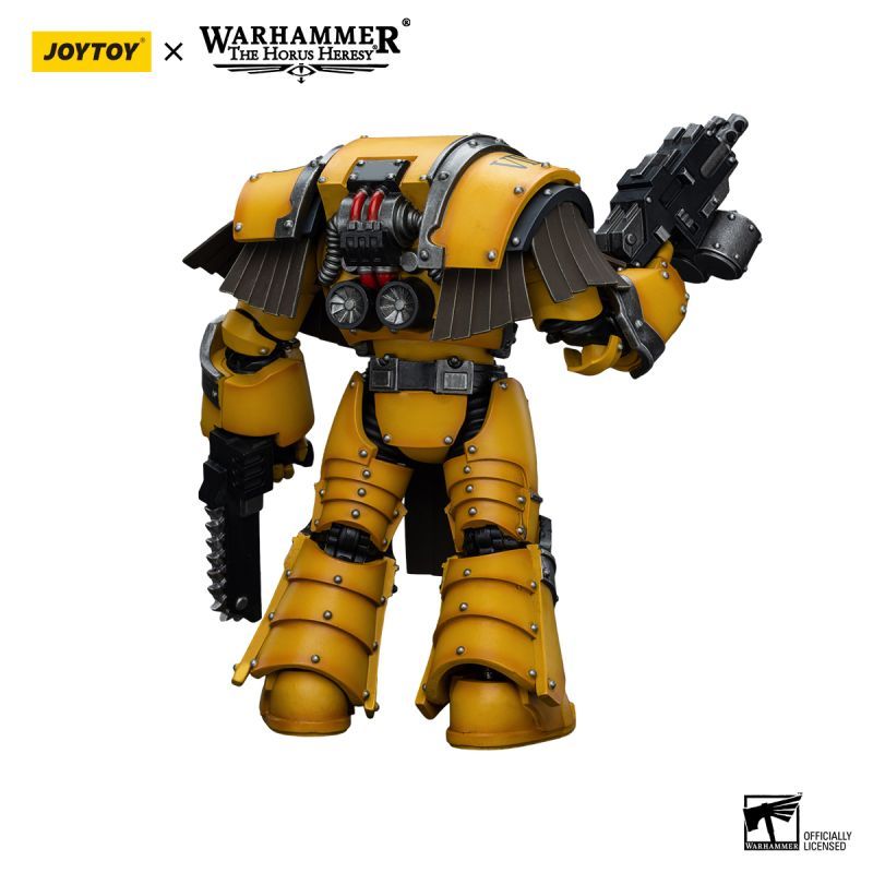 [Pre-sale] JOYTOY Warhammer "The Horus Heresy" Imperial Fists Legion Cataphractii Terminator Squad Legion Cataphractii with Chainfist