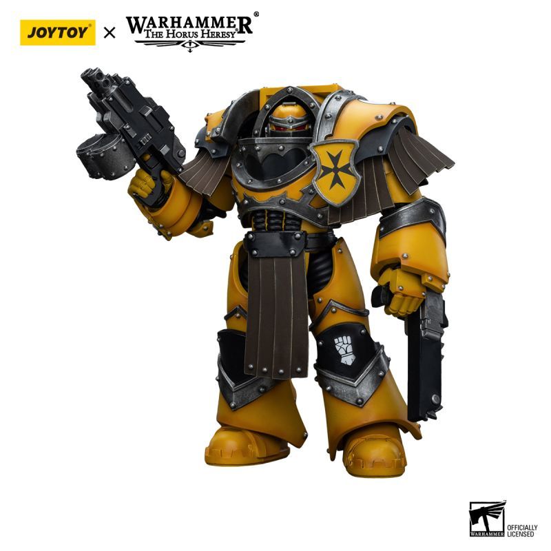 [Pre-sale] JOYTOY Warhammer "The Horus Heresy" Imperial Fists Legion Cataphractii Terminator Squad Legion Cataphractii with Chainfist