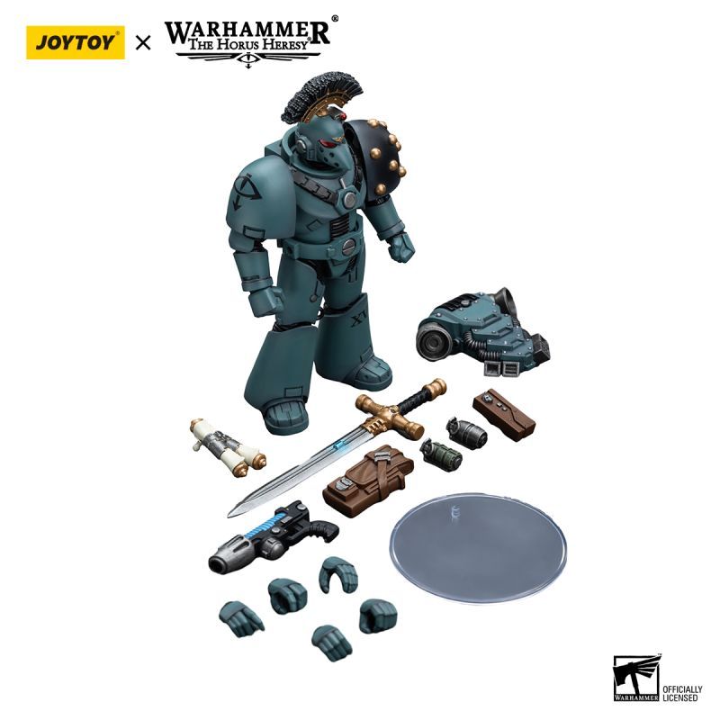 [Pre-sale] JOYTOY Warhammer "The Horus Heresy" Sons of Horus MKVI Tactical Squad Sergeant with Power Sword