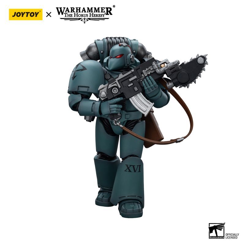 [Pre-sale] JOYTOY Warhammer "The Horus Heresy" Sons of Horus MKVI Tactical Squad Legionary with Bolter & Chainblade