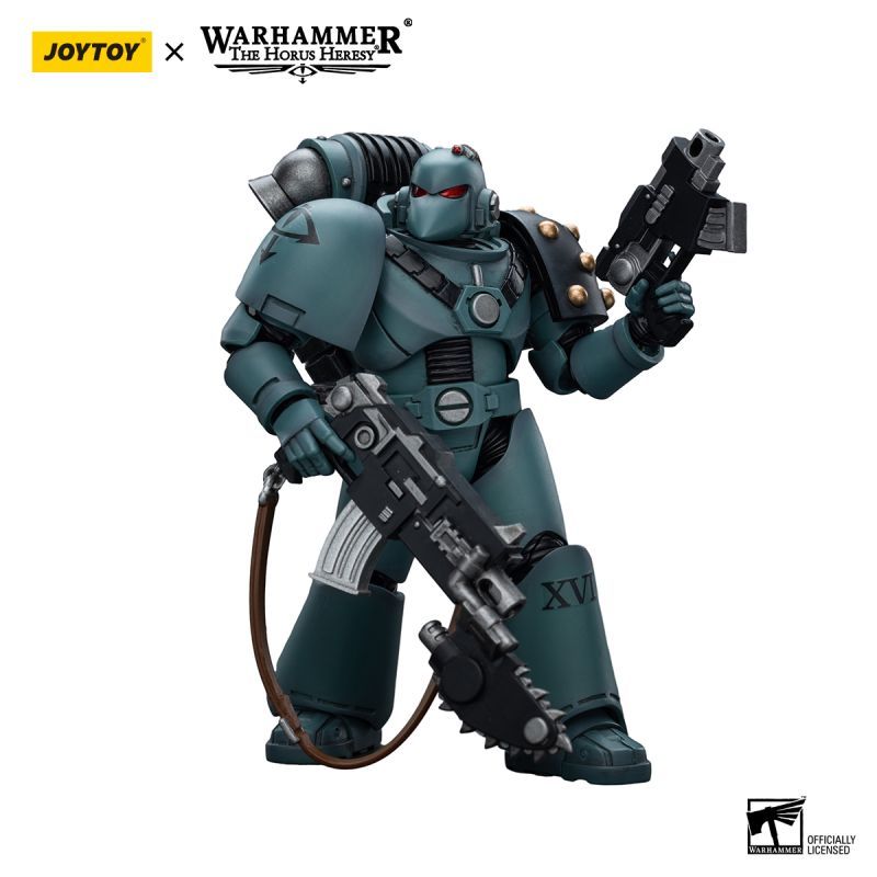 [Pre-sale] JOYTOY Warhammer "The Horus Heresy" Sons of Horus MKVI Tactical Squad Legionary with Bolter & Chainblade