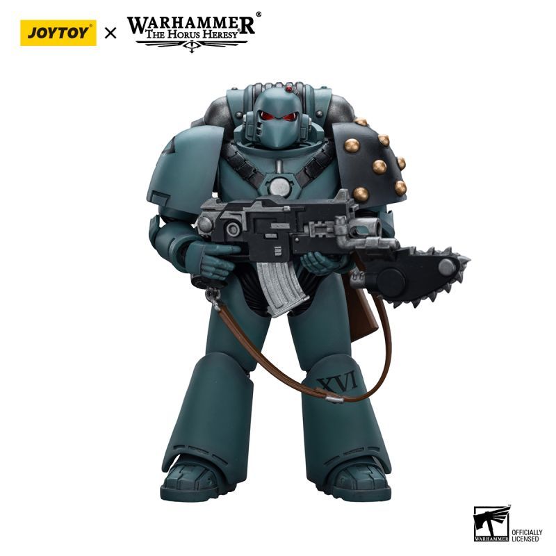 [Pre-sale] JOYTOY Warhammer "The Horus Heresy" Sons of Horus MKVI Tactical Squad Legionary with Bolter & Chainblade