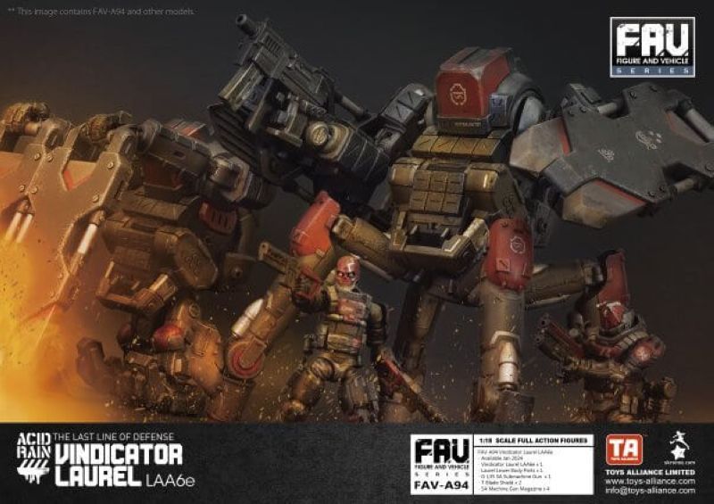 [In stock] Acid Rain FAV-A94 Vindicator Laurel LAA6e