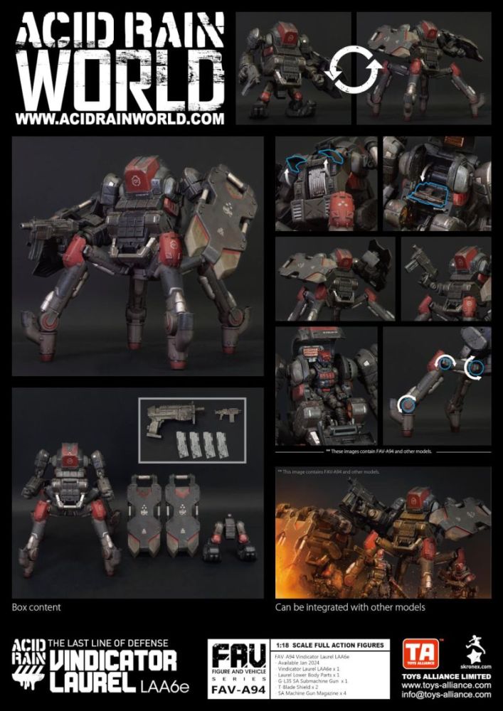 [In stock] Acid Rain FAV-A94 Vindicator Laurel LAA6e