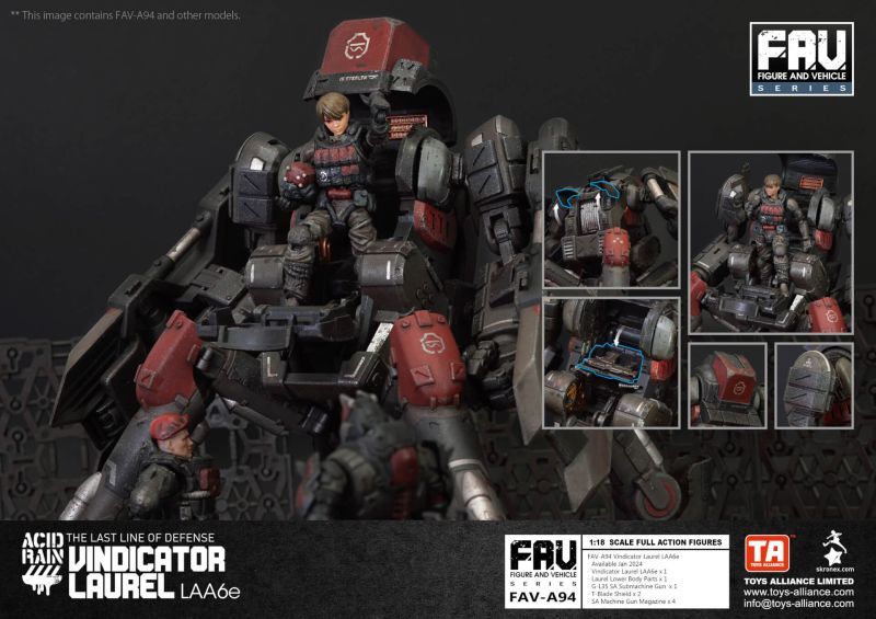 [In stock] Acid Rain FAV-A94 Vindicator Laurel LAA6e