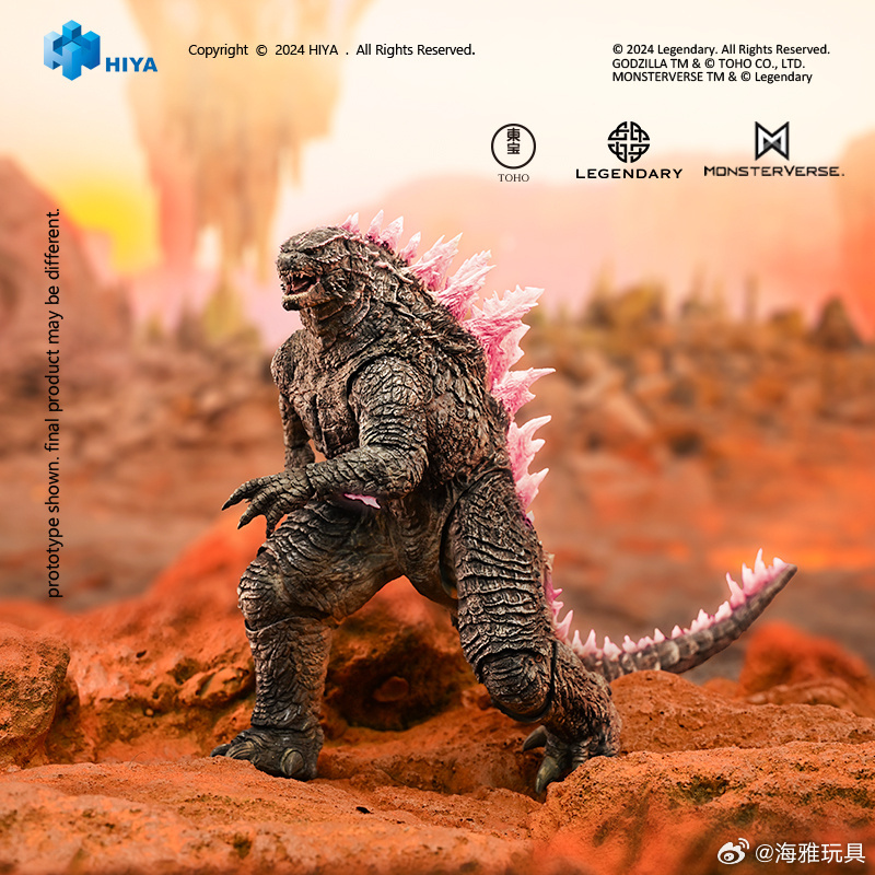 [Pre-sale] HIYA Exquisite Basic Series Godzilla vs Kong: The New Empire Godzilla Evolved.Ver