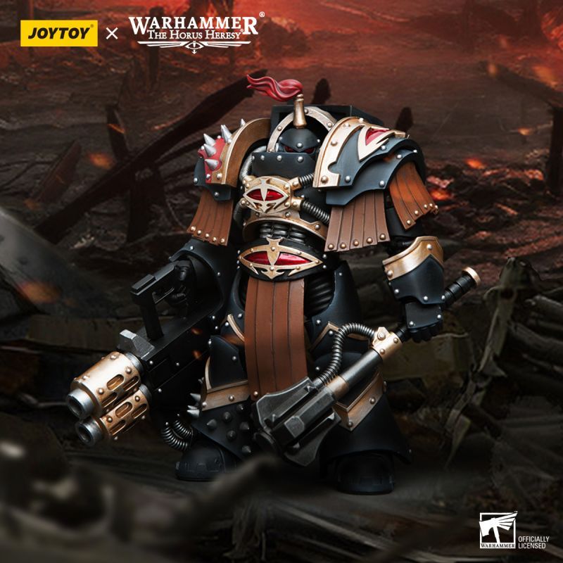 [Pre-sale] JOYTOY Warhammer The Horus Heresy Sons of Horus Justaerin Terminator Squad Justaerin with Multi-melta and Power MauL