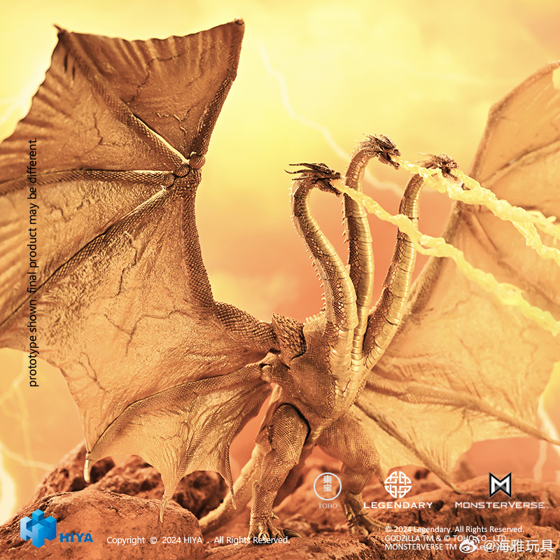 [Pre-sale] HIYA Exquisite Basic Series Godzilla:King of the Monsters （2019）King Ghidorah Gravity Beam Ver.