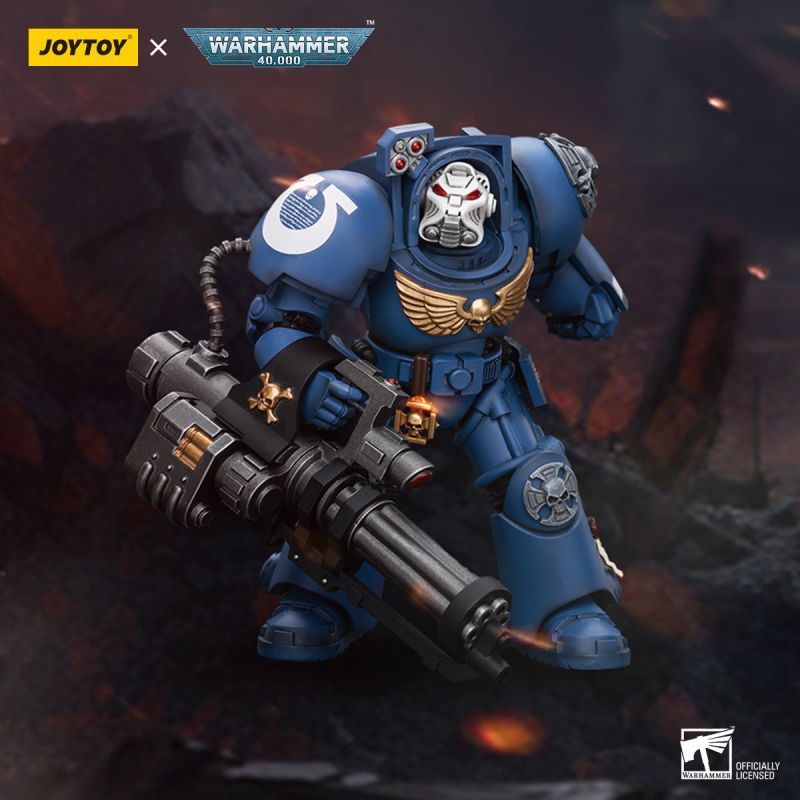 [Pre-sale] JOYTOY Warhammer 40k Ultramarines Terminator Squad Terminator with Assault Cannon