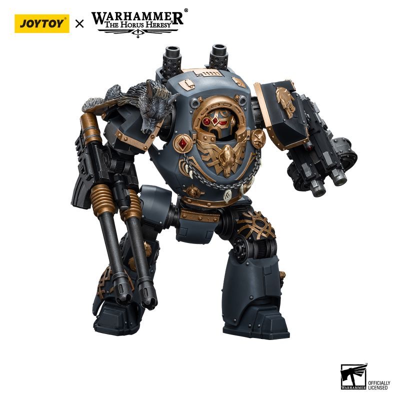 [Pre-sale] JOYTOY Warhammer The Horus Heresy Space Wolves Contemptor Dreadnought with Gravis Bolt Cannon