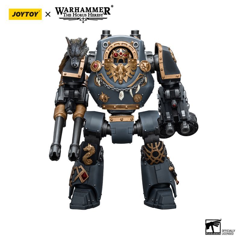[Pre-sale] JOYTOY Warhammer The Horus Heresy Space Wolves Contemptor Dreadnought with Gravis Bolt Cannon