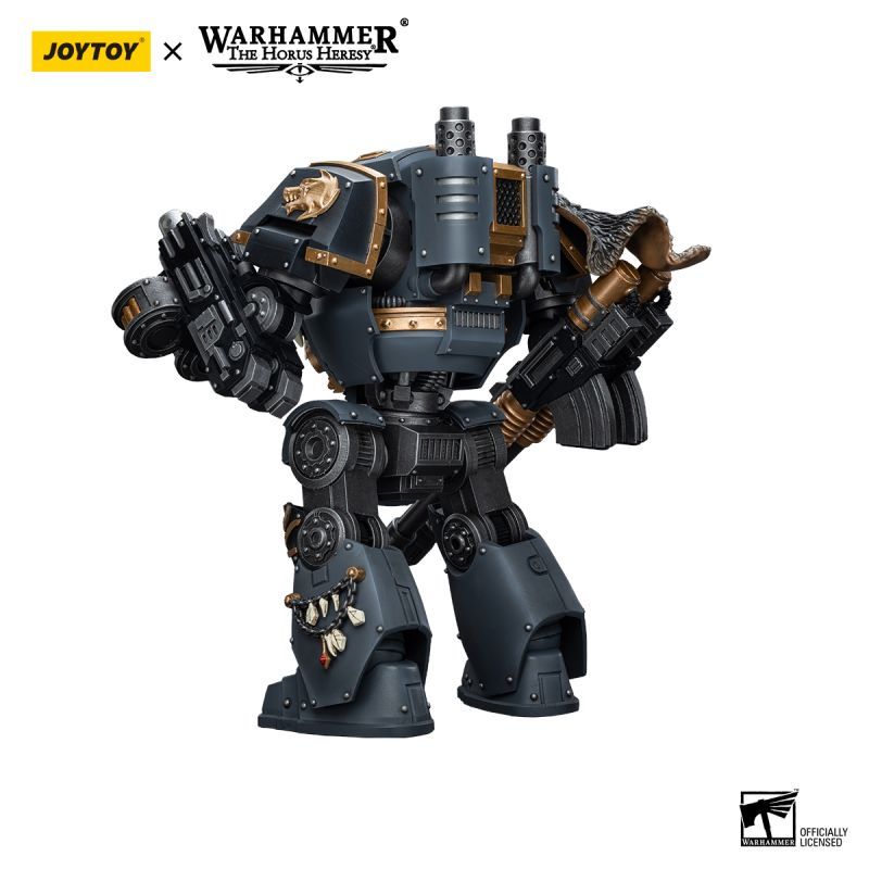 [Pre-sale] JOYTOY Warhammer The Horus Heresy Space Wolves Contemptor Dreadnought with Gravis Bolt Cannon