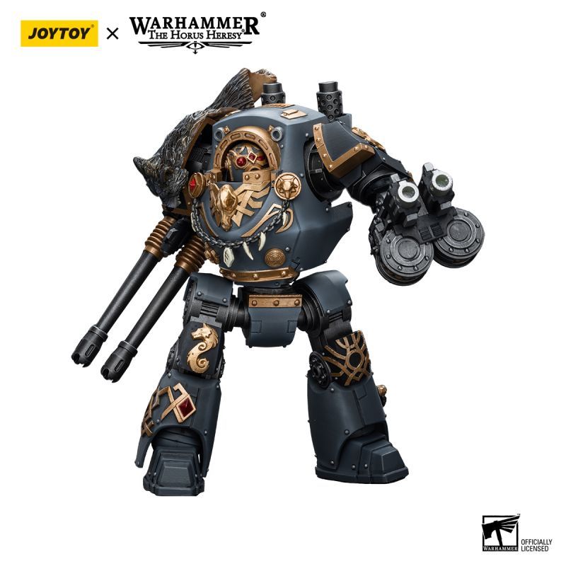 [Pre-sale] JOYTOY Warhammer The Horus Heresy Space Wolves Contemptor Dreadnought with Gravis Bolt Cannon