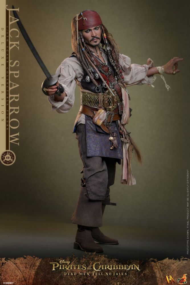 [Pre-sale] Hot Toys Pirates of the Caribbean: Dead Men Tell No Tales DX38 Captain Jack Sparrow (Deluxe Ver.) 1/6th Scale Collectible Figure
