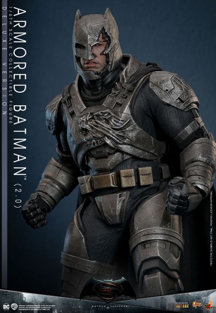 [Pre-sale] Hot Toys Batman v Superman: Dawn of Justice MMS742D62 Armored Batman (2.0) Deluxe 1/6th Scale Collectible Figure