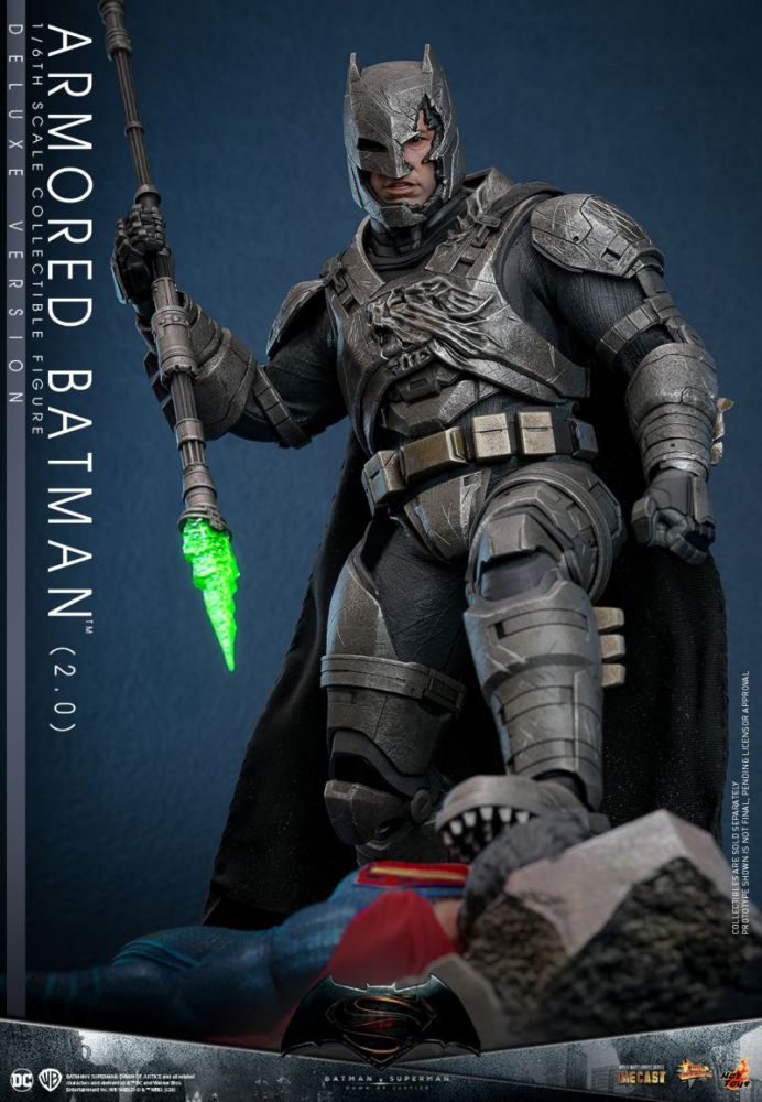 [Pre-sale] Hot Toys Batman v Superman: Dawn of Justice MMS742D62 Armored Batman (2.0) Deluxe 1/6th Scale Collectible Figure