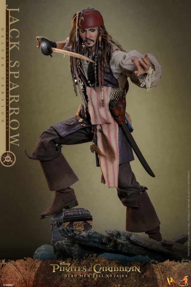 [Pre-sale] Hot Toys Pirates of the Caribbean: Dead Men Tell No Tales DX38 Captain Jack Sparrow (Deluxe Ver.) 1/6th Scale Collectible Figure