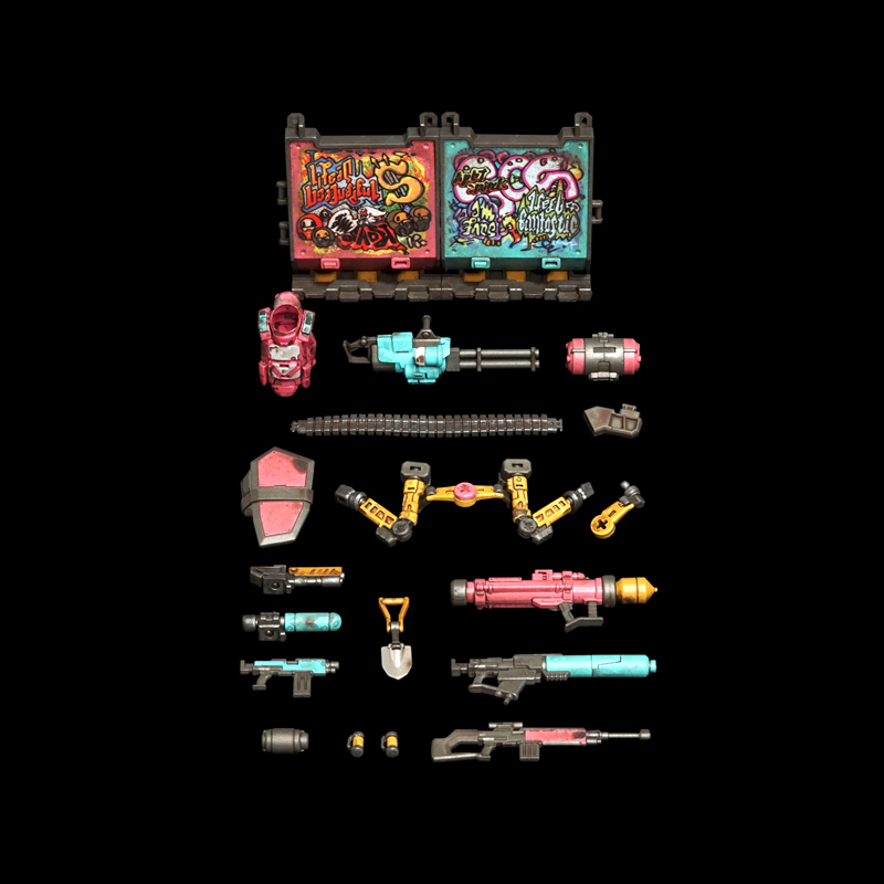 [In stock] Acid Rain FAV-AP04 Viva la Loca – Halogen Fire Weapons Pack