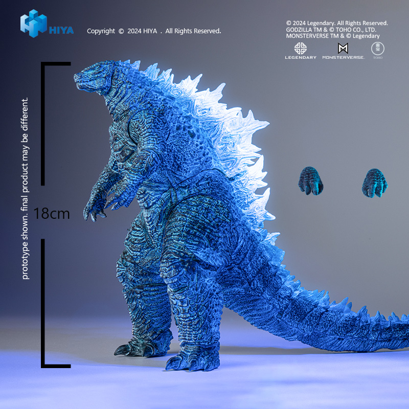 HIYA Toys Godzilla Energized Action Figure 2024 Godzilla x