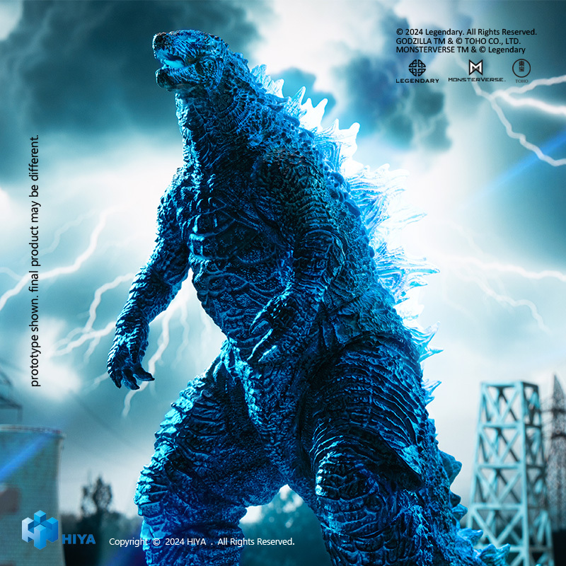 [Pre-sale] HIYA Exquisite Basic Series Godzilla x Kong The New Empire Energized Godzilla Action Figure