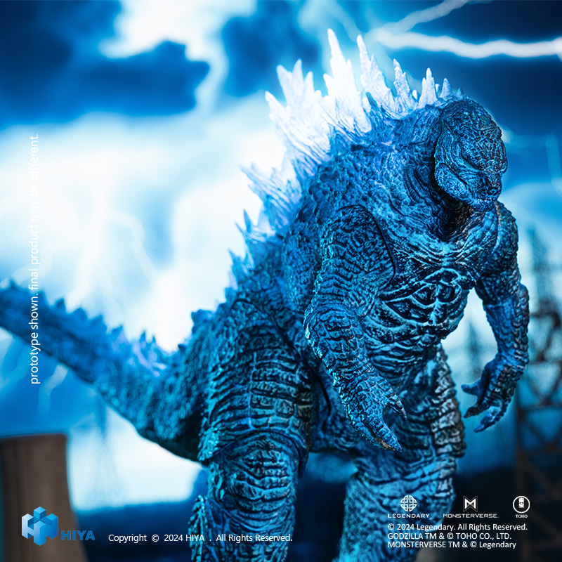 [Pre-sale] HIYA Exquisite Basic Series Godzilla x Kong The New Empire Energized Godzilla Action Figure