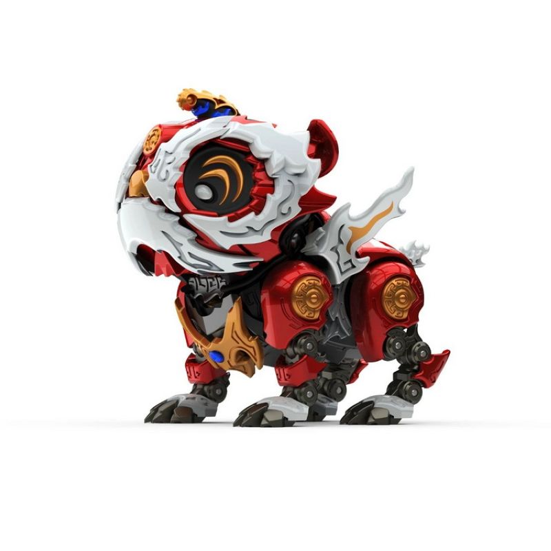 lionctoy lionchen 初誕者 Amazon.com: LOGOFUN 2PCS Lion Dance Figurine Chinese Lion